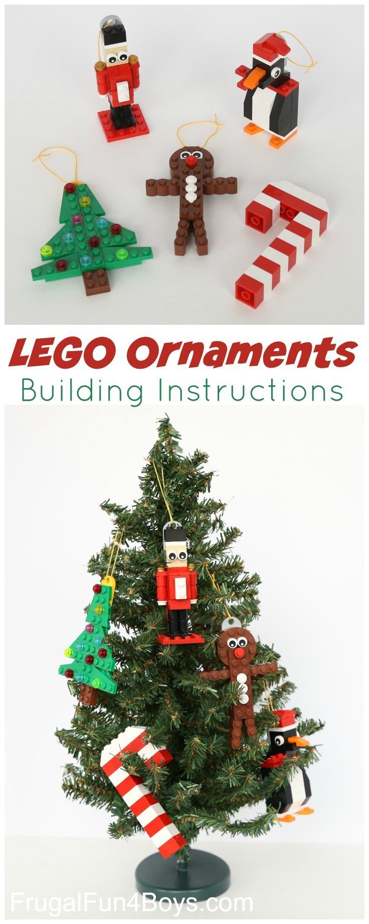 lego christmas tree instructions