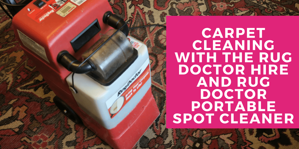 rug doctor carpet cleaner instructions