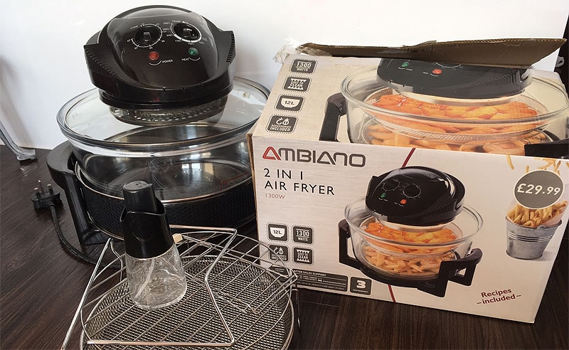 ambiano air fryer instructions