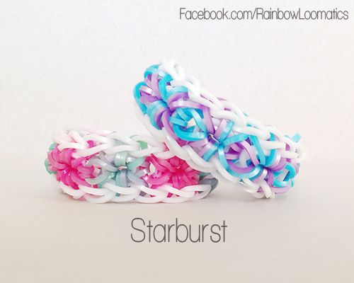 starburst loom bracelet instructions