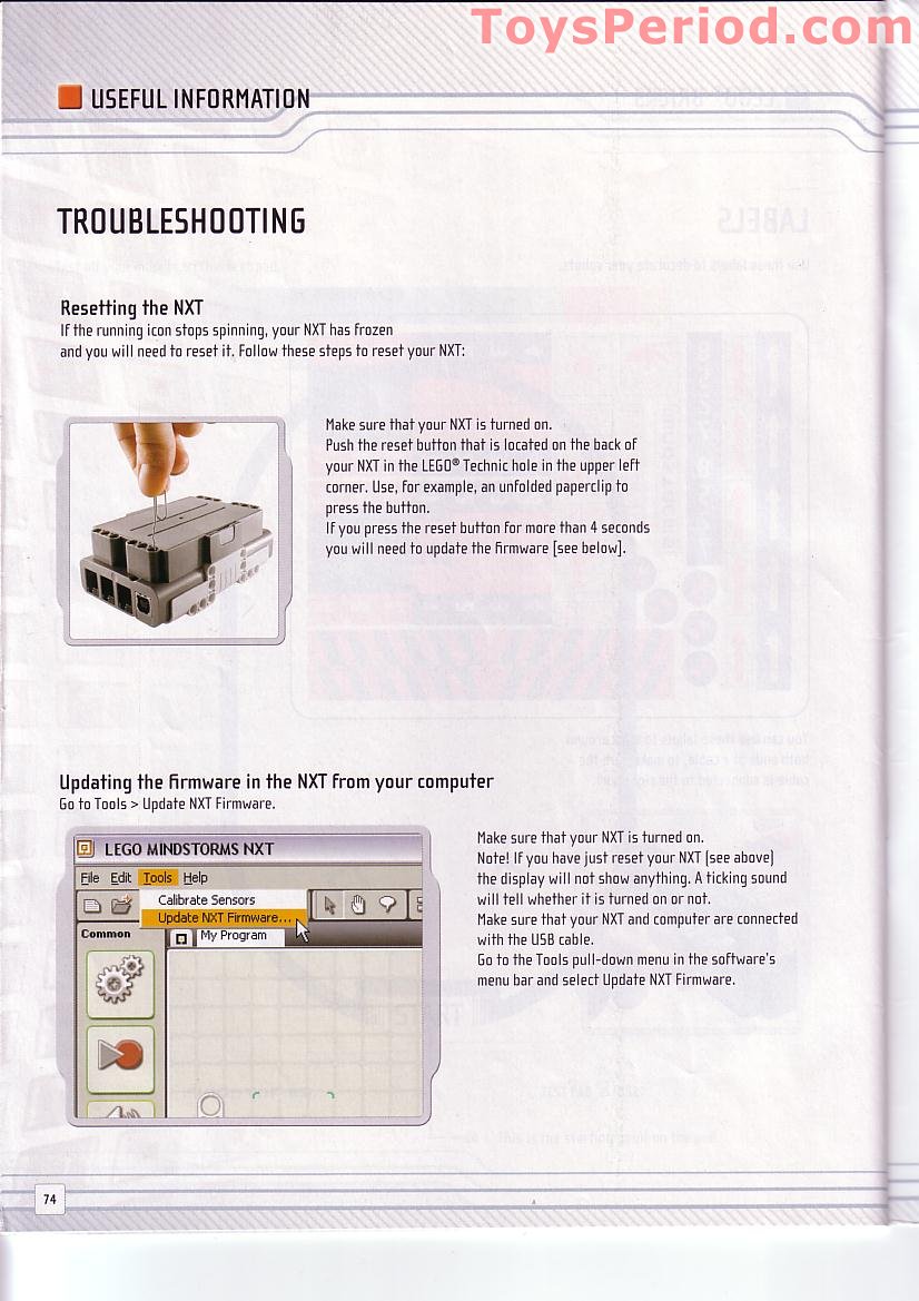 lego mindstorms nxt building instructions pdf