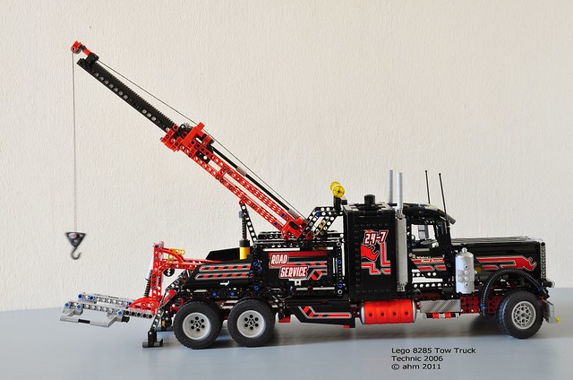 lego technic tow truck 8285 instructions