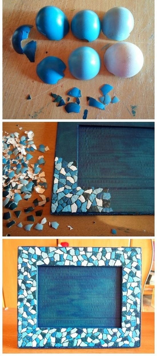 eggshell mosaic art instructions