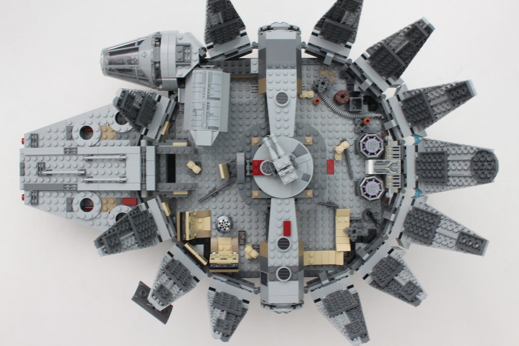 lego star wars the force awakens millennium falcon instructions