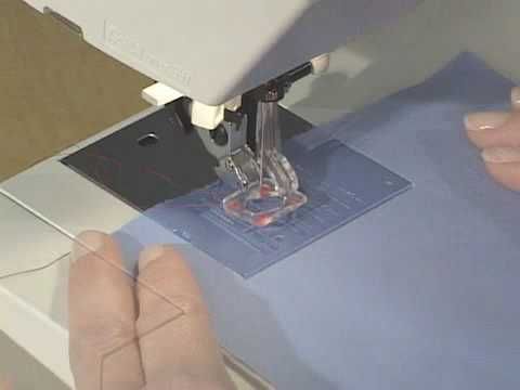 janome free motion foot instructions