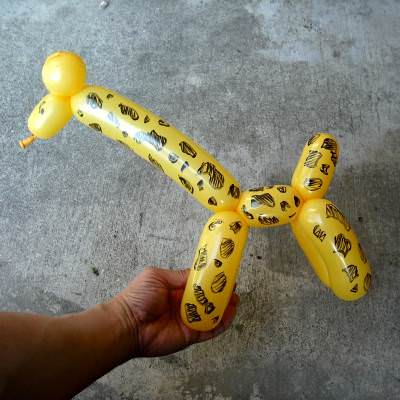 balloon animal dog instructions
