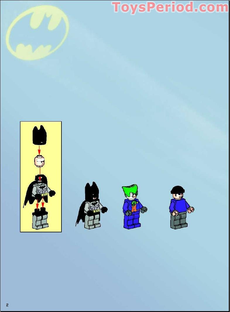 batman and joker lego set instructions