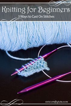 how to cast on knitting easy instructions