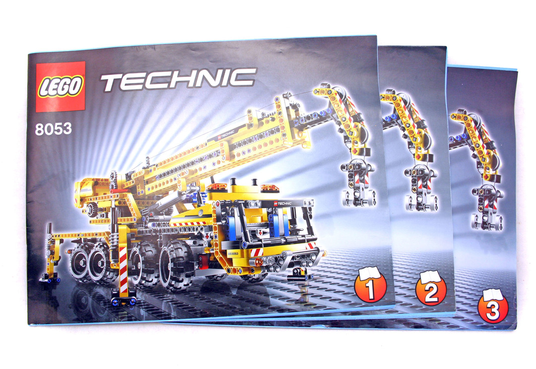 lego technic mobile crane 8053 instructions