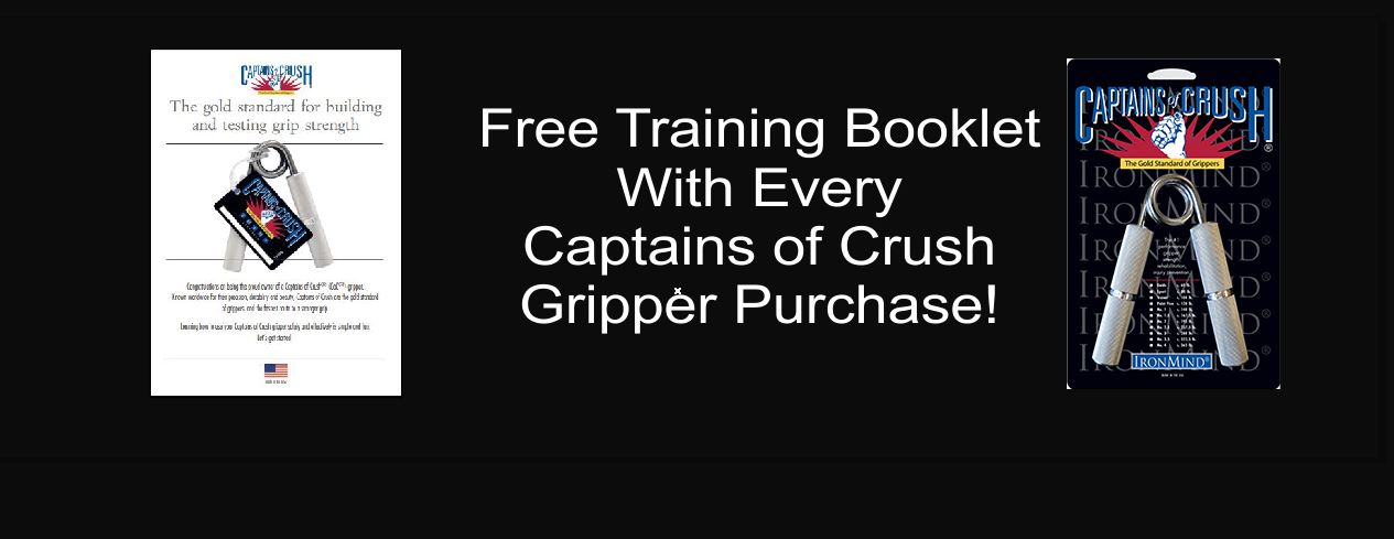 captains of crush grippers instruction booklet