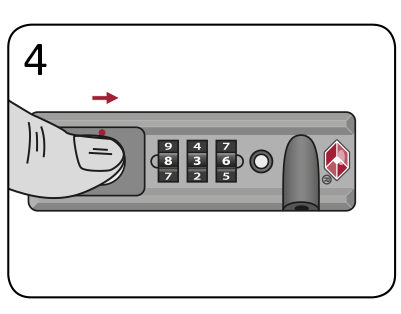 luggage lock reset instructions
