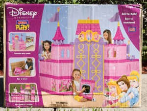 mega bloks disney princess castle instructions