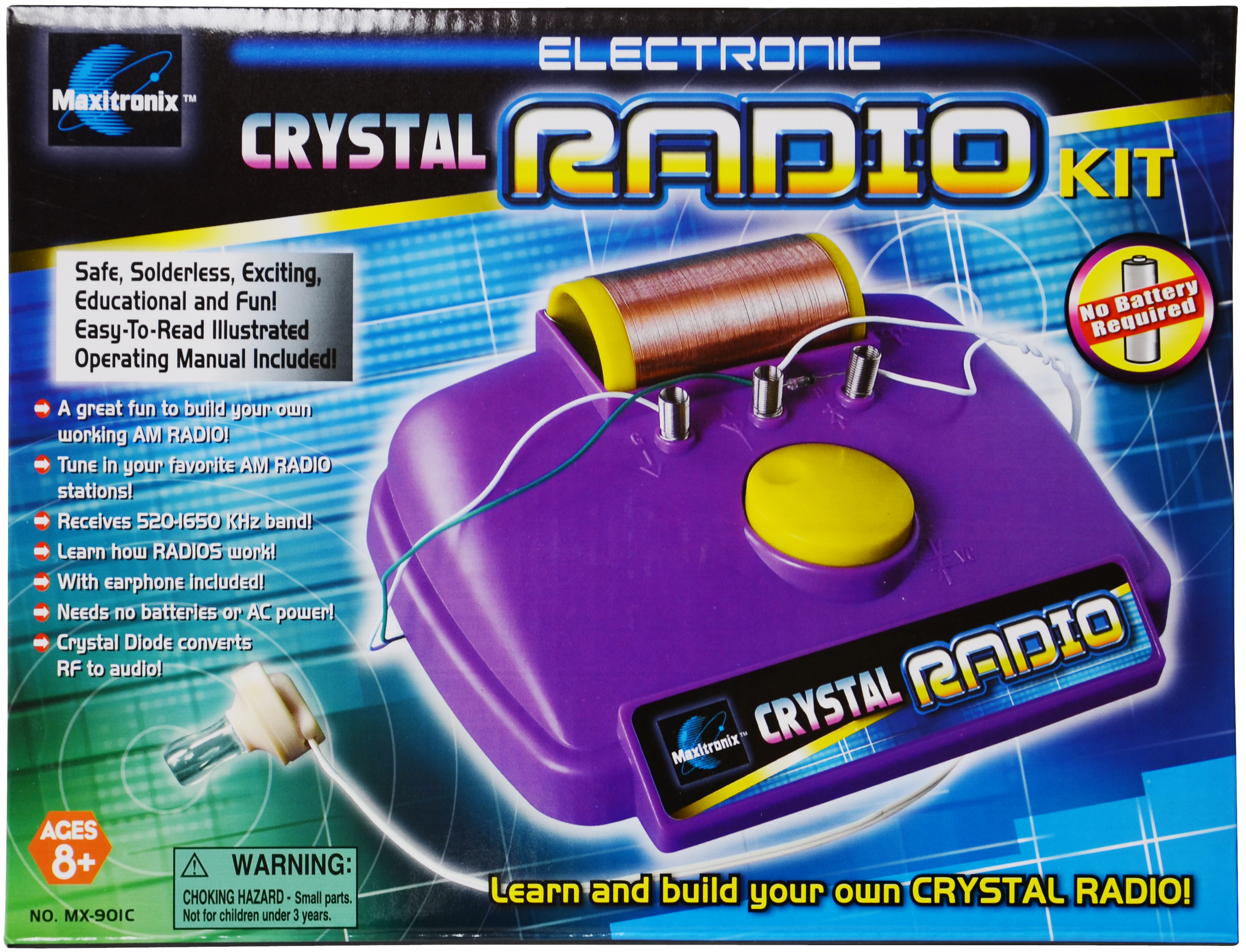 crystal radio kit instructions