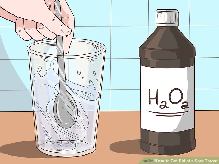 hydrogen peroxide mouth rinse instructions