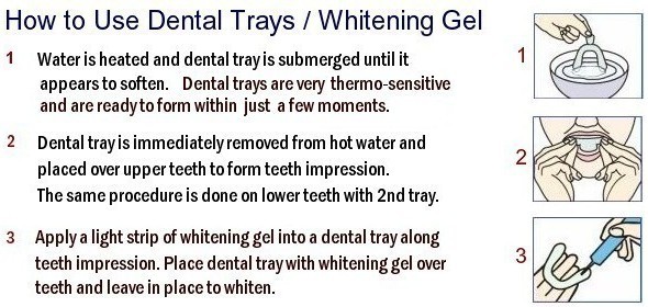 ice white teeth instructions