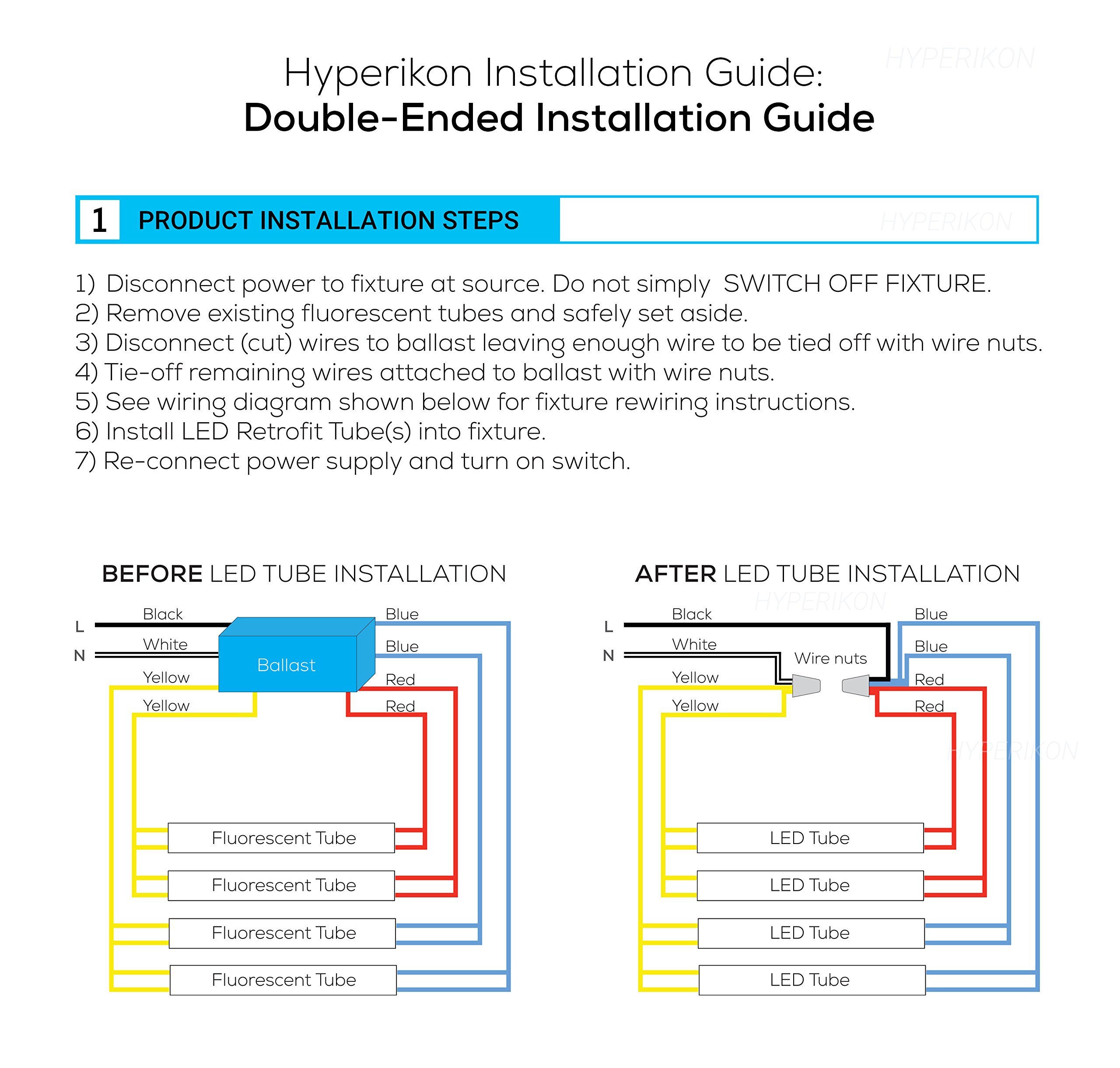 led lights wiring instructions