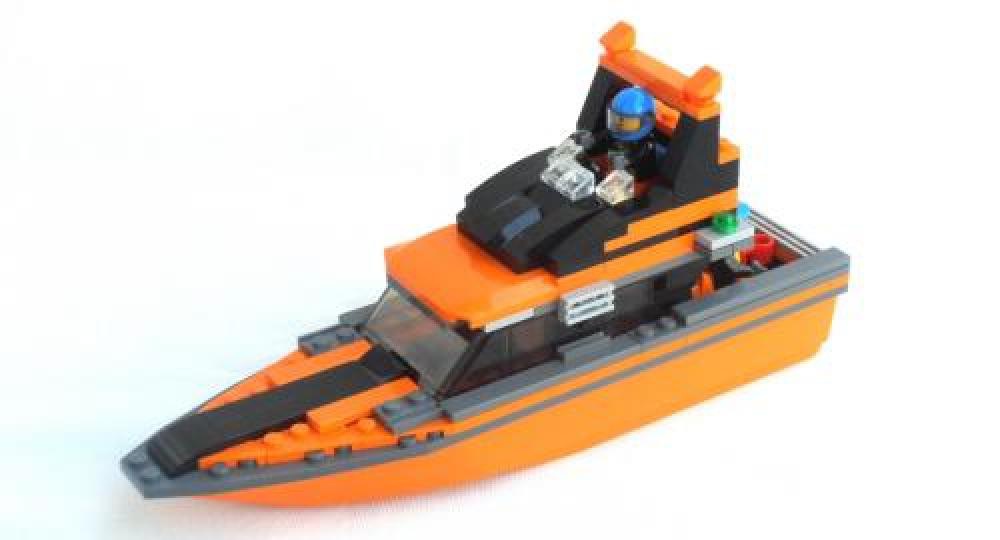 lego 4x4 with powerboat instructions