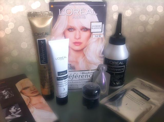 loreal preference extreme platinum instructions