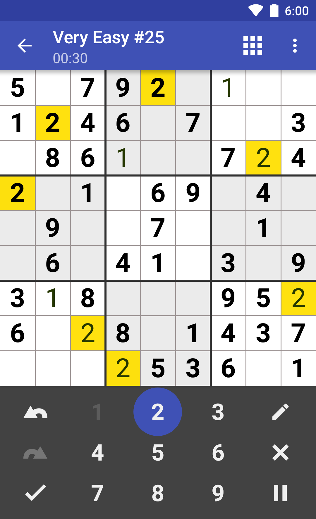 Sudoku Game Instructions