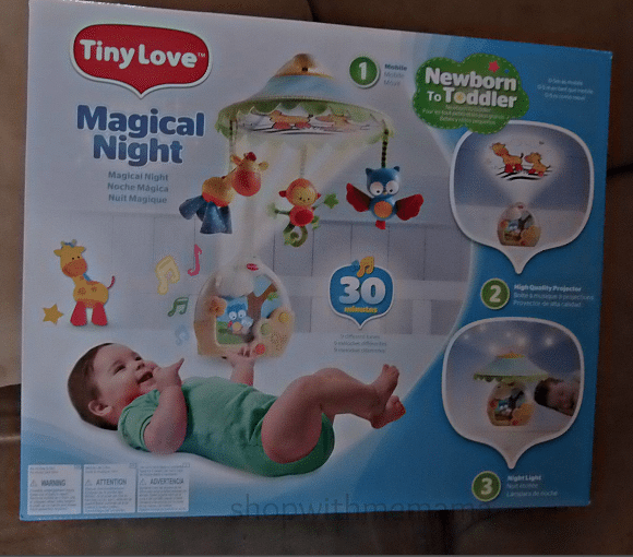 tiny love magical night mobile instructions